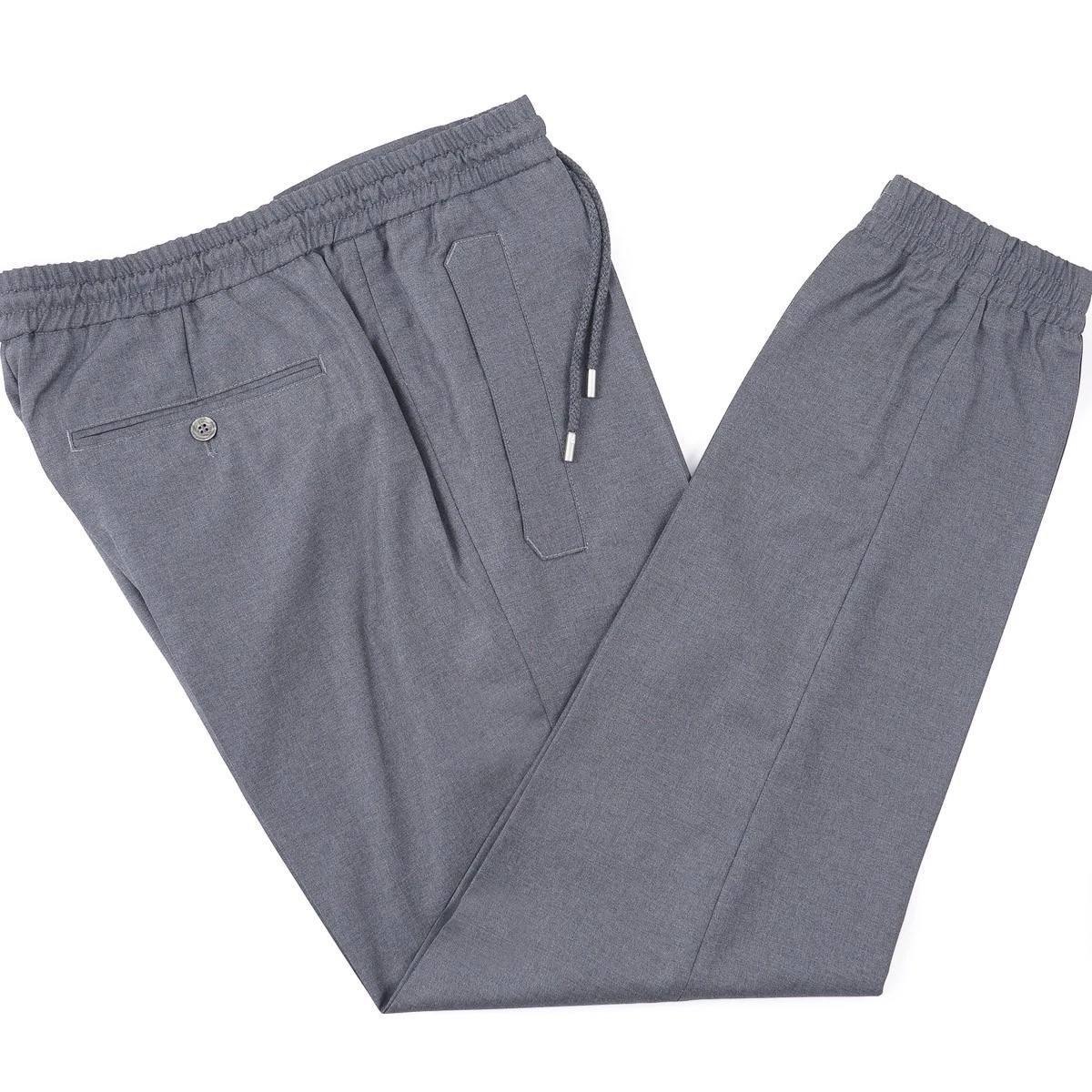 Brett Johnson Gray Extrafine Wool Drawstring Jogger Pants L 35-37 (Eu 52) NWT
Opens in a new window
