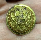 Staff Civil War Coat Button
