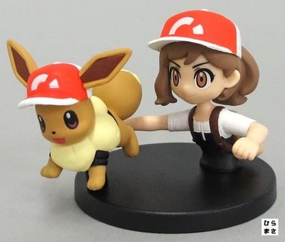 Buddy Eevee Set Switch Soft Pokemon Let's Go! Eevee Pokemon Center Original Figu