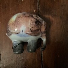 ELMER'S BIG ART PARADE  AMY by JEFF ROWLAND PORCELAIN ELEPHANT FIGURINE 2019 NEW