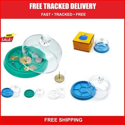 Watch Movement Dust Cover Tray Anti Dust Moistureproof Storage Box for Watch Rep