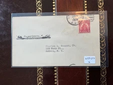 1929 GENERAL SULLIVAN EXPEDITION 657-27 1ST ROSCHER FDC CANAJORIE NY Machine Cxl