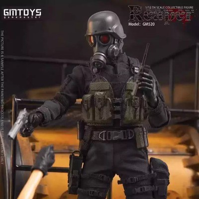 Gmtoys Hunk Living Dead Zombie Killer 1/12 Action Figure 6'' Standard