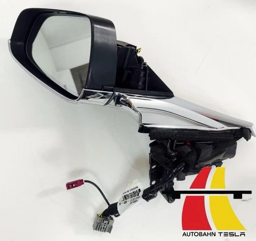 2012 - 2021 Tesla Model S Driver Side Door Mirror  1025658-00-C