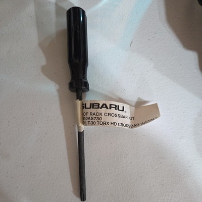 #ad Subaru T 30 Torx Star Bit Driver Roof Rack Crossbar Kit Tool OEM $14.99
