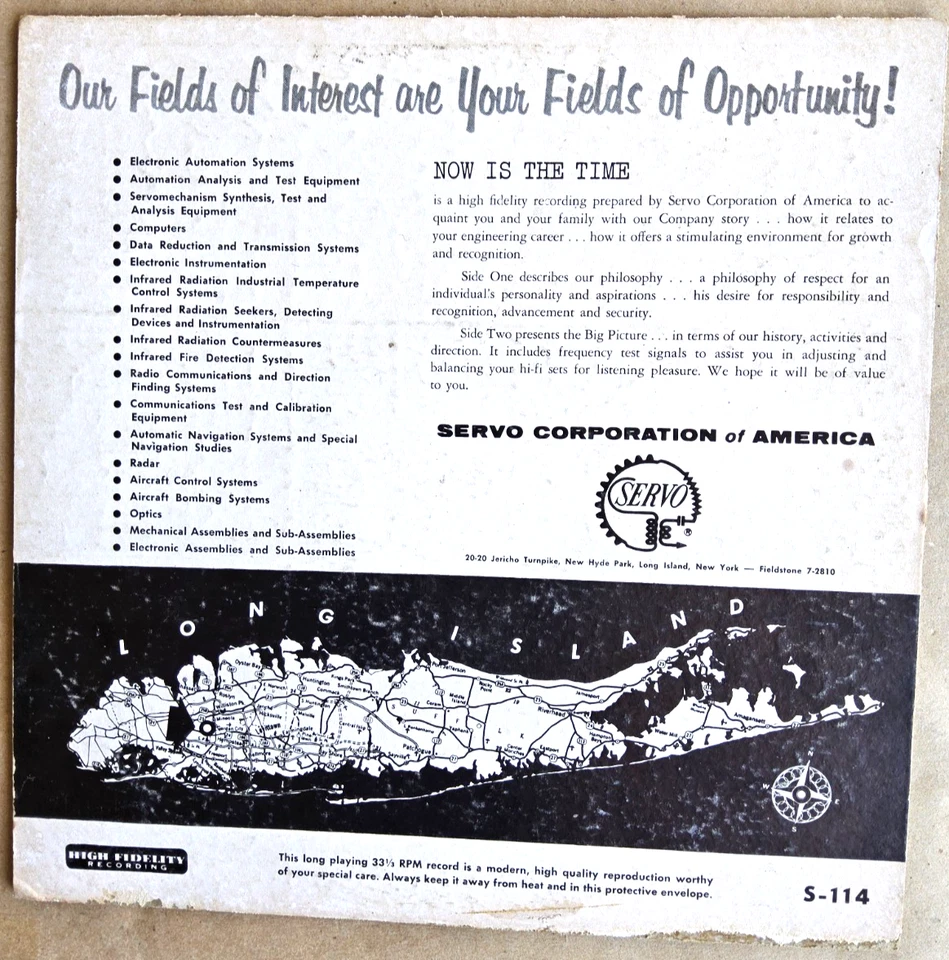 RARE* Servo Corp. of America - album to acquaint you with the Co. & Engineering - Image 3 of 4