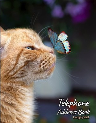 Telephone Address Book: Large Print Books With Tabs... 