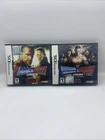 Lot Of 2 WWE SmackDown vs Raw 2009 & 2010 Featuring ECW Games (Nintendo DS )