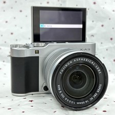 Fujifilm Fuji X-A3 24.2 MP Mirrorless Camera w/16-50mm Lens Silver English