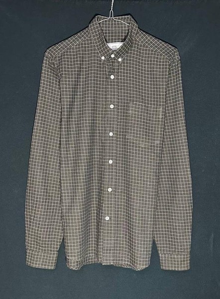 Men AMI Shirt Grey 38 / M / 46
