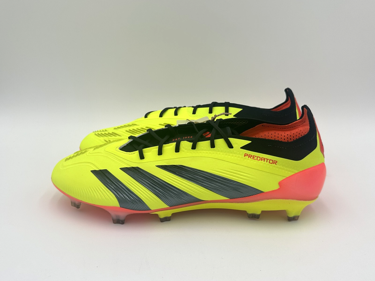 Adidas Predator Elite FG Men's Size 8 Yellow Citrus Pack Soccer