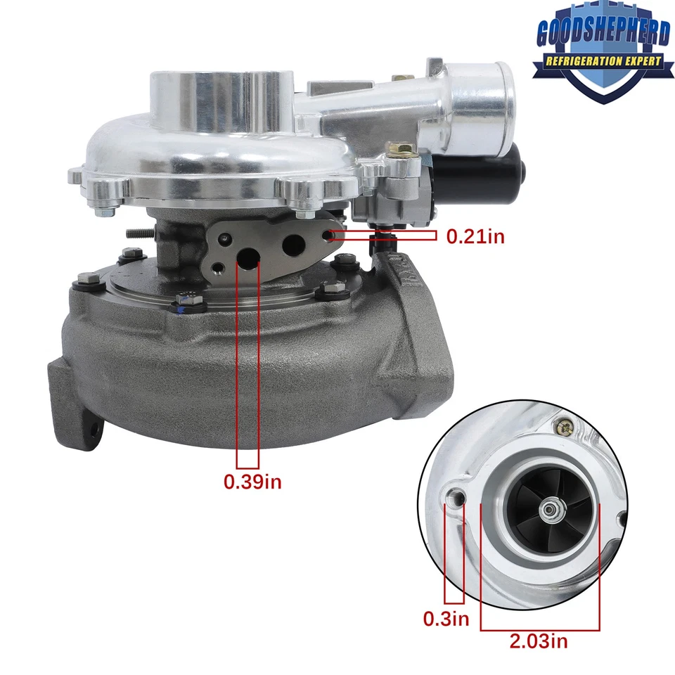 For Toyota Hilux Land Cruiser Prado D-4D 1KD-FTV 3.0L Turbo CT16V 17201-30110 - Изображение 4 из 4