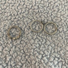 stackable silver rings