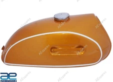 Fits For Yamaha CT1 CT 175 1970 Gas Petrol Fuel Tank Steel Golden Painted