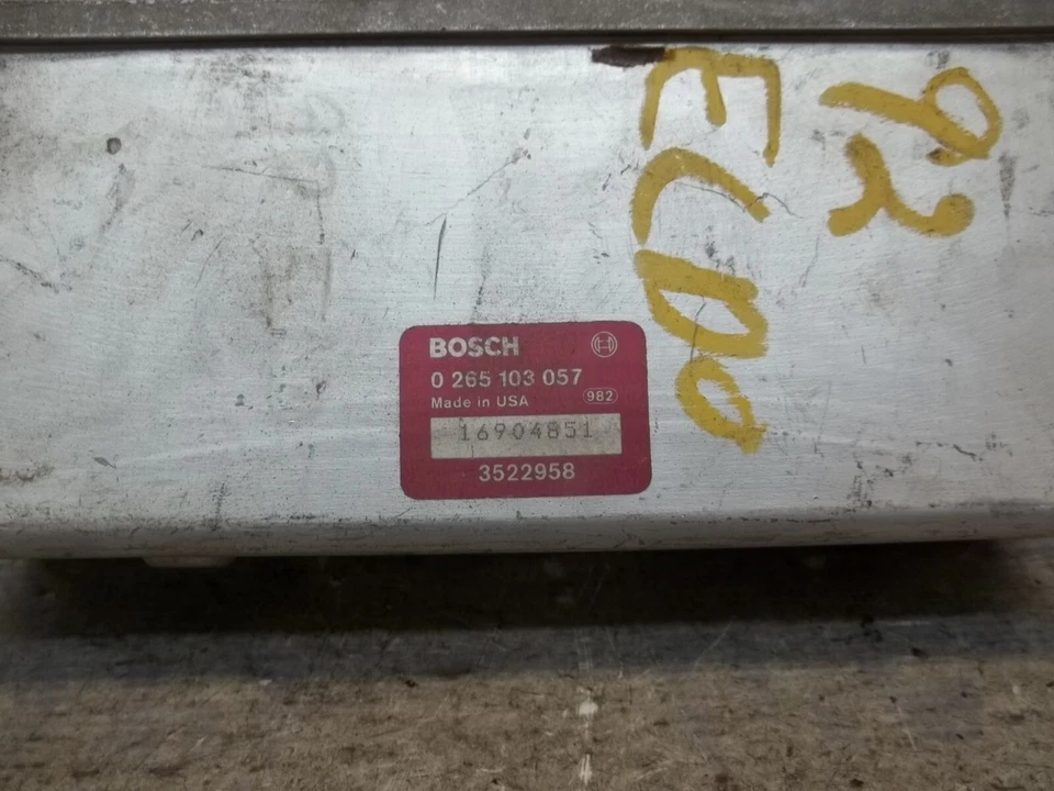 Оригинальный модуль блокировки тормозов ABS для Cadillac Eldorado 1992-1993 годов выпуска 16904851 3522958 - Изображение 2 из 4