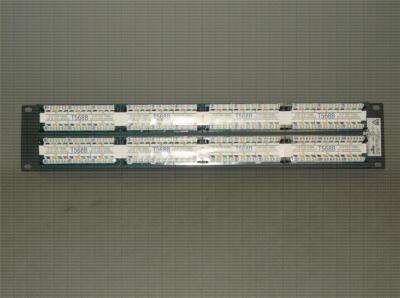 5G584-U48  CAT 5E 48 PORT PATCH PANEL LEVITON MANUFACTURING COMPANY, INC. TESTED