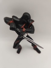 Black Ninja Sword Figure Plastic Figurine Toy Black California Costume