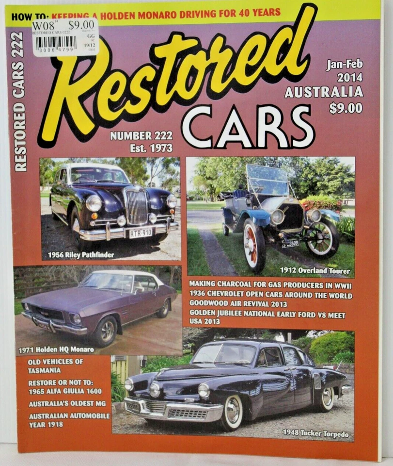 Restored Cars Australia Magazine Full Year 2014 6 Issues: 222 - 227 Classic Auto - Image 2 of 4