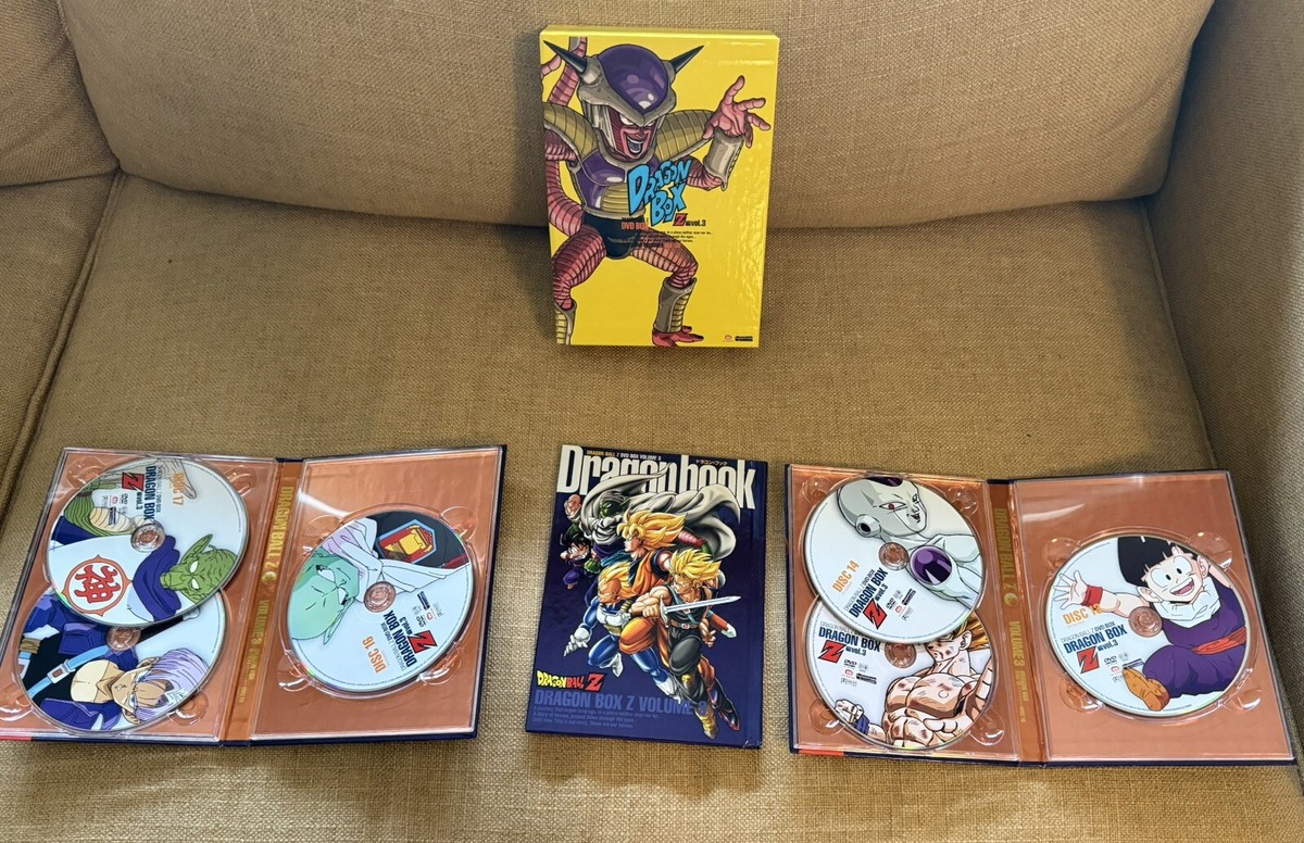 Dragon Ball Z Dragon Box Vol. 1-7 Complete Limited Edition DVD