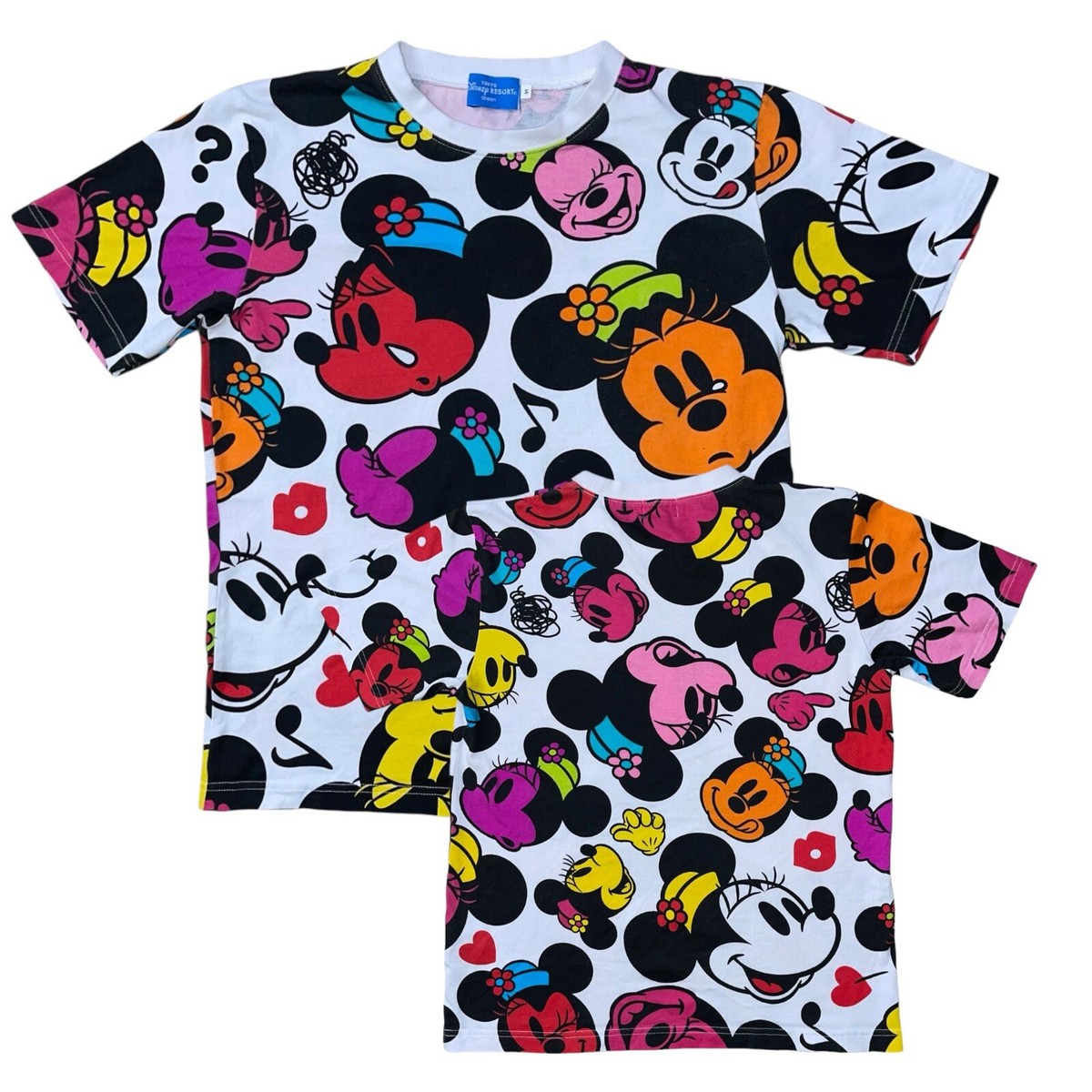 Tokyo Disney Resort Exclusive Minnie Mouse T Shirt All Over Print