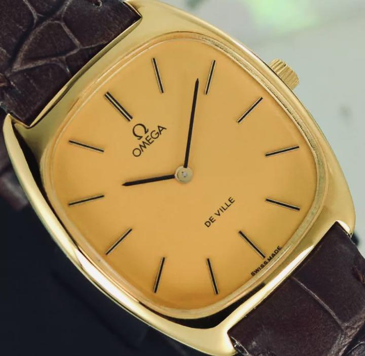 Omega De Ville Vintage Overhaul Gold Cal.625 Manual Winding Omega De Ville Vintage Overhaul Gold Cal.625 Manual Winding