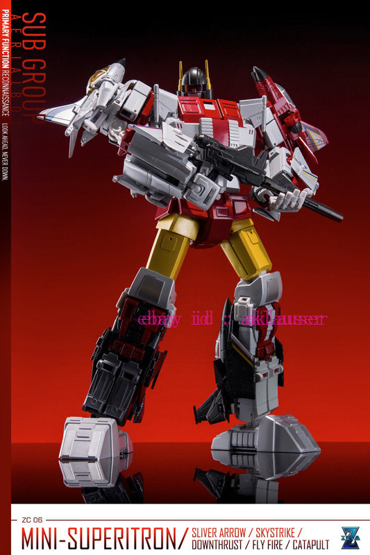 Collection Zetatoys Zc-06 Mini Superion Gift Box Edition Action
