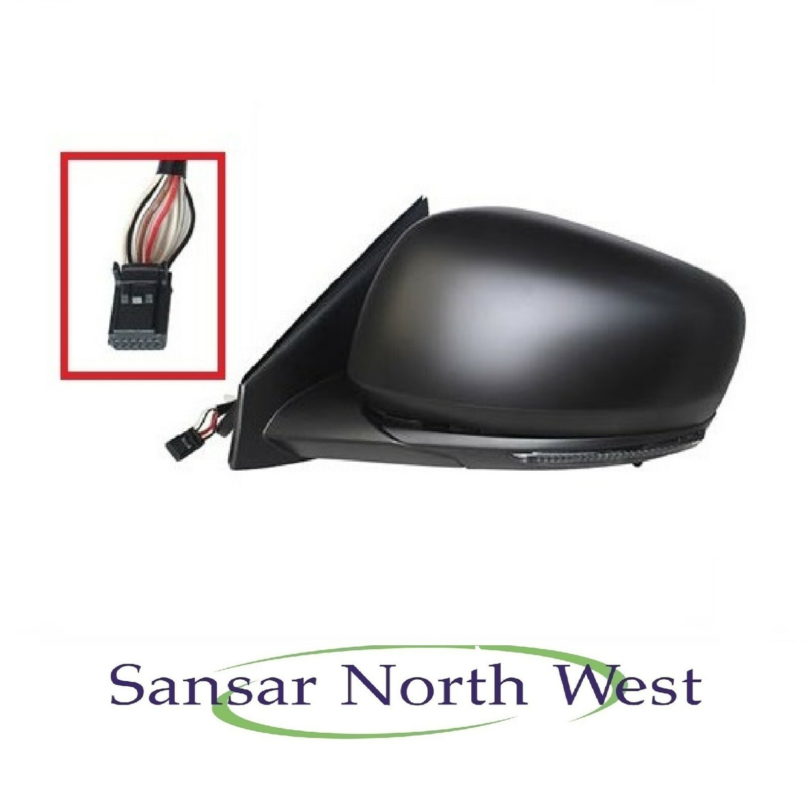 Renault Kadjar Passenger Side Electric Door Mirror Power Fold N/S