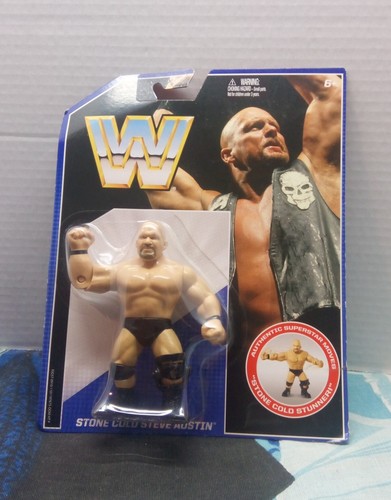 WWE Stone Cold Steve Austin Action Figure Mattel R...