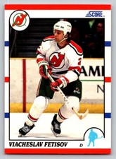 1990-91 Score - Viacheslav Fetisov #62 (RC)