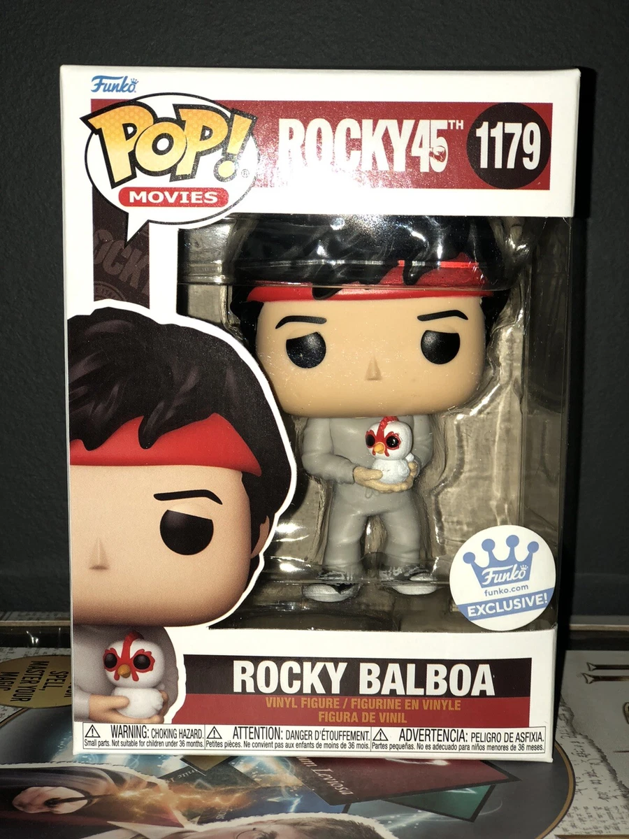 Figurine Funko Pop Rocky 45ème Anniversaire Rocky Balboa with Chick