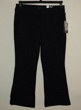 Simply Vera Vera Wang Women Black Bootcut Dress Pants Size 4