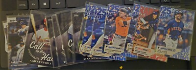 2025 Topps Series 1 Inserts - Call to the Hall, Greatest Hits, Training Grounds