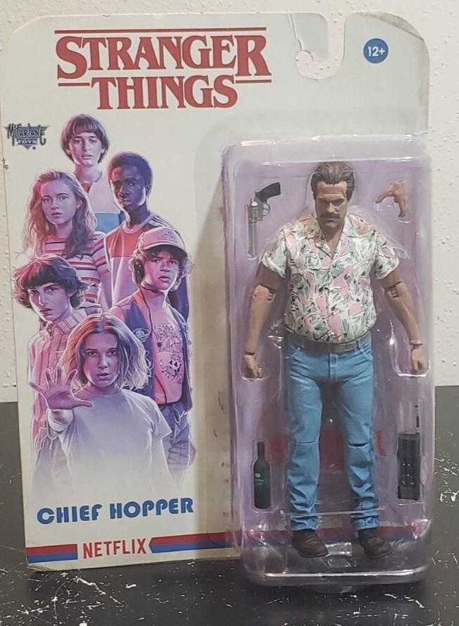 ストレンジャー・シングス CHIEF HOPPER！Netflix フィギュア ストレンジャー・シングス CHIEF HOPPER！Netflix フィギュア