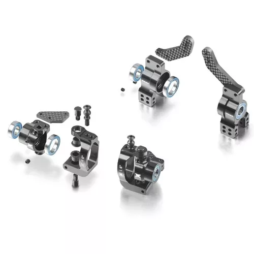 XRAY GTX/GTXE ALU FRONT & REAR SUSPENSION CONVERSION SET - Picture 1 of 1