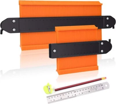 5''-10'' Contour Gauge Duplicator Profile Copy Tool Shape Measuring Irregular UK
