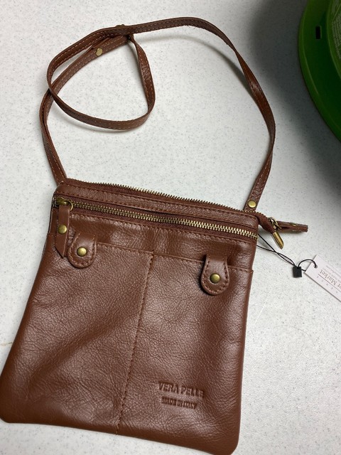 florence leather crossbody bag