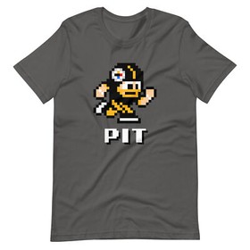 Pittsburgh Steelers NES Football Player 8-bit Tecmo Super Bowl Nintendo T-Shirt