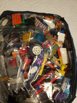 LEGO  Shy Of  10 lbs Pounds Random Parts Pieces Blocks Wheels Washed Bulk Lot