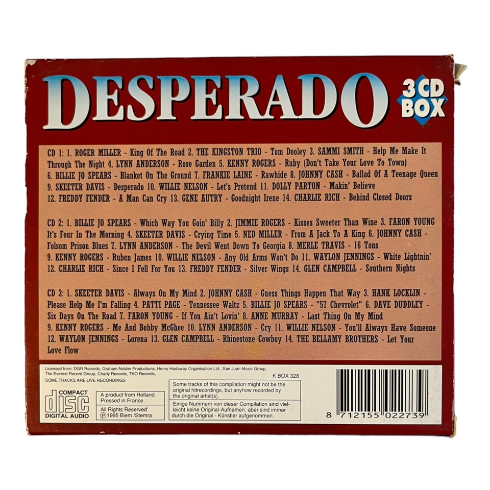 Desperado 3 CD Box von Various | CD | 1995 - Bild 2 von 2