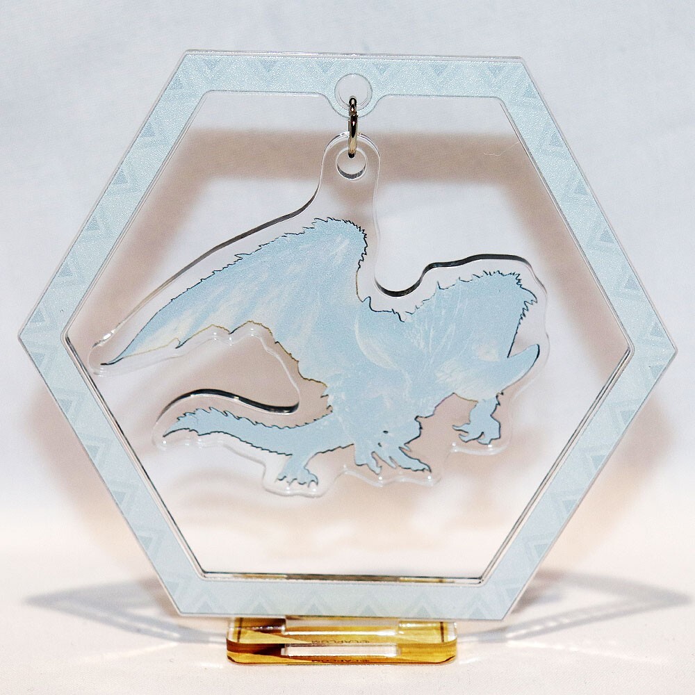 Monster Hunter The Field MHW Acrylic Swaying Figure Nergigante Nijigen no Mori