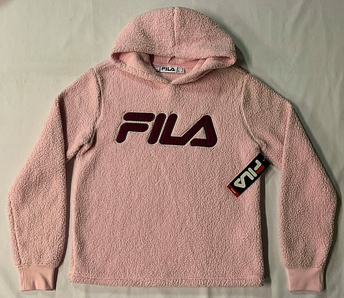 WOMENS MEDIUM FILA CROPPED SHERPA SUPER 