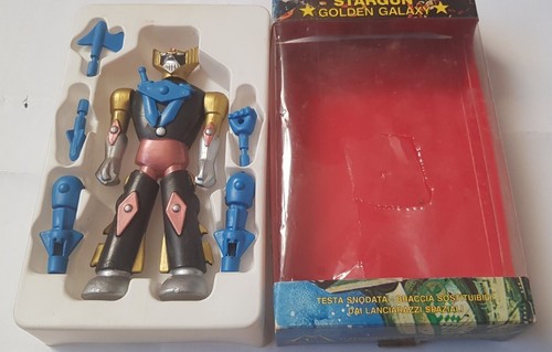 ROBOT VINTAGE 1970 STARGUN GOLDEN GALAXY GOLDRAKE MAZINGA IN BOX RARO SPACE - Foto 6 di 10