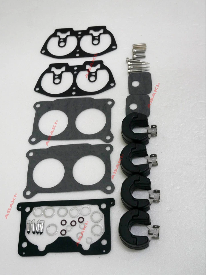 For YAMAHA 115/130 HP Carburetor Repair Kit 6N6-W0093-02 6N6-W0093-00 18-7744 - Image 4 of 4