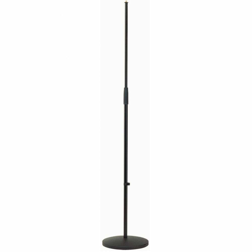 UKDJ Heavy Round Anti-Vibration Base Microphone Black Stand Band Singer Mic BNIB
