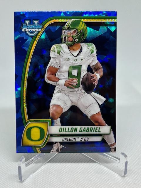 2024 Bowman University Chrome Sapphire #3 Dillon Gabriel