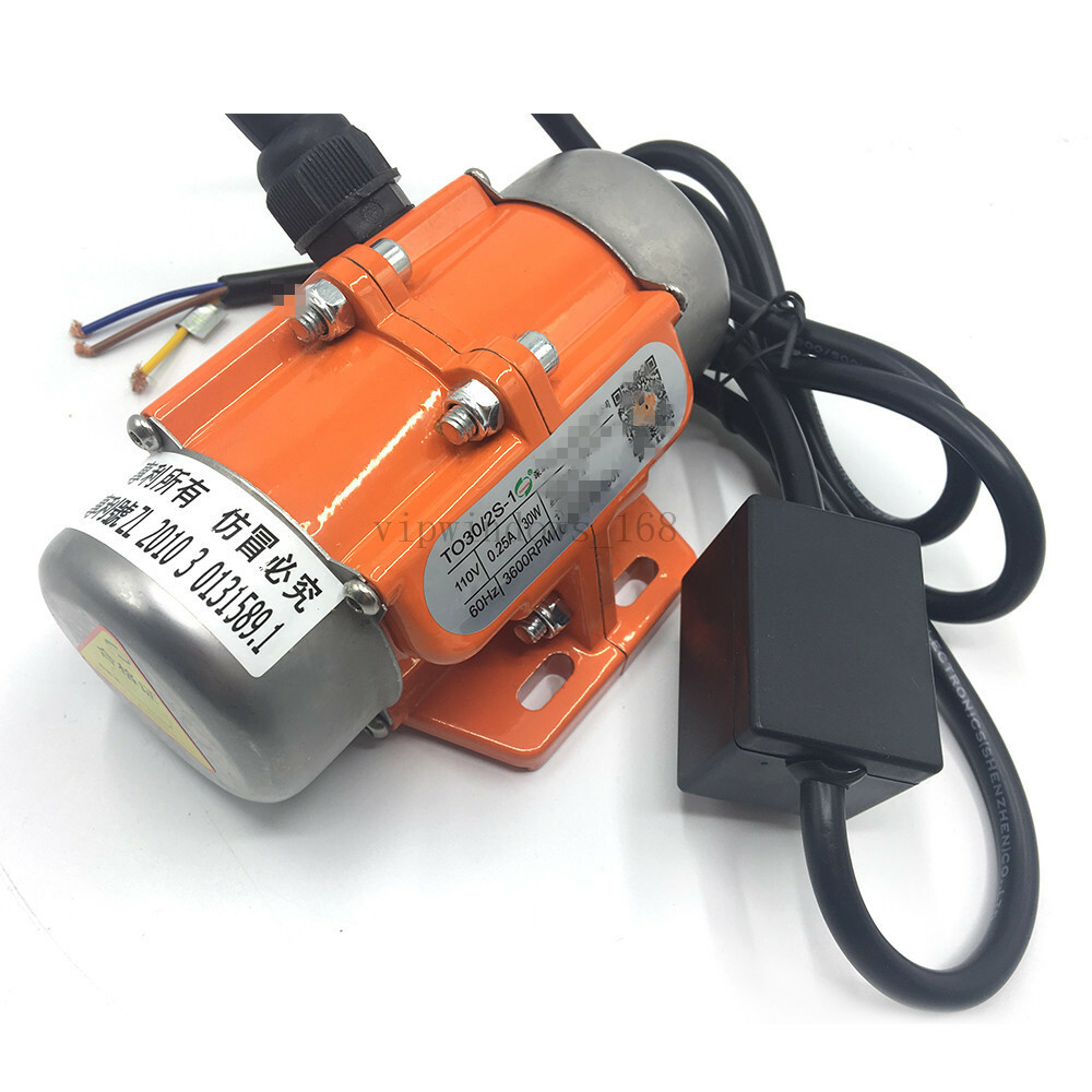 Concrete Vibrator Vibration Motor With Speed Controller DC 24V Brushless Ip65 Aluminum Alloy Electric Concrete Vibrating Motor 30w I231361762