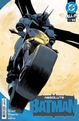 ABSOLUTE BATMAN #1 3RD PRINT CVR A DRAGOTTA SNYDER DC COMICS 2024