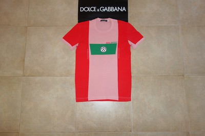 Dolce&Gabbana Black Label SPORT SOCCER CALCIO ITALIA 10 T-shirt 50 