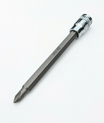 Franklin PH1 Philips #1 screwdriver extra long socket bit driver 1/4'' dr. drive