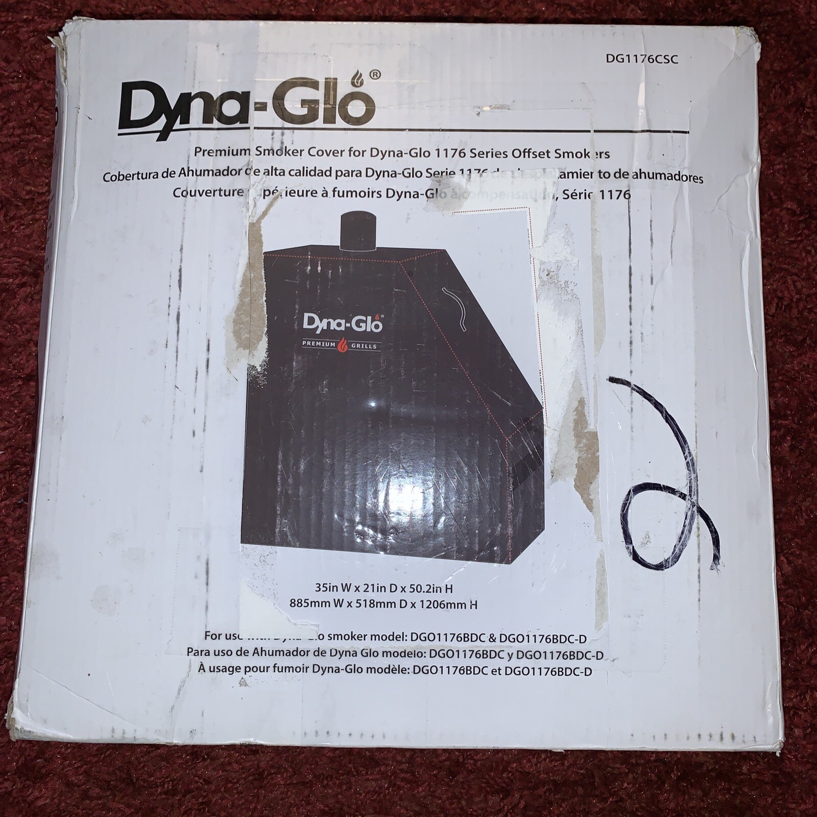 Dyna-Glo DG1176CSC Smoker Cover Black Dyna-Glo 1176 Series | eBay